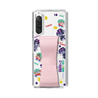 スリムプロテクションケース - STAND & RING RIBBON Sakura Pink［ キャンディーカリエス - ステッカー ］