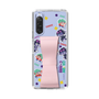 スリムプロテクションケース - STAND & RING RIBBON Sakura Pink［ キャンディーカリエス - ステッカー ］