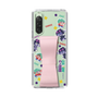 スリムプロテクションケース - STAND & RING RIBBON Sakura Pink［ キャンディーカリエス - ステッカー ］