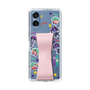 スリムプロテクションケース - STAND & RING RIBBON Sakura Pink［ キャンディーカリエス - ステッカー ］