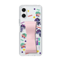 スリムプロテクションケース - STAND & RING RIBBON Sakura Pink［ キャンディーカリエス - ステッカー ］