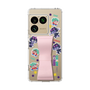スリムプロテクションケース - STAND & RING RIBBON Sakura Pink［ キャンディーカリエス - ステッカー ］