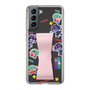 スリムプロテクションケース - STAND & RING RIBBON Sakura Pink［ キャンディーカリエス - ステッカー ］