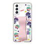 スリムプロテクションケース - STAND & RING RIBBON Sakura Pink［ キャンディーカリエス - ステッカー ］
