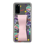 スリムプロテクションケース - STAND & RING RIBBON Sakura Pink［ キャンディーカリエス - ステッカー ］