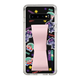 スリムプロテクションケース - STAND & RING RIBBON Sakura Pink［ キャンディーカリエス - ステッカー ］