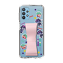 スリムプロテクションケース - STAND & RING RIBBON Sakura Pink［ キャンディーカリエス - ステッカー ］