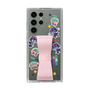スリムプロテクションケース - STAND & RING RIBBON Sakura Pink［ キャンディーカリエス - ステッカー ］