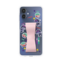 スリムプロテクションケース - STAND & RING RIBBON Sakura Pink［ キャンディーカリエス - ステッカー ］