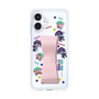スリムプロテクションケース - STAND & RING RIBBON Sakura Pink［ キャンディーカリエス - ステッカー ］