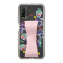 スリムプロテクションケース - STAND & RING RIBBON Sakura Pink［ キャンディーカリエス - ステッカー ］
