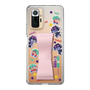 スリムプロテクションケース - STAND & RING RIBBON Sakura Pink［ キャンディーカリエス - ステッカー ］