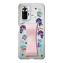 スリムプロテクションケース - STAND & RING RIBBON Sakura Pink［ キャンディーカリエス - ステッカー ］