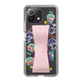 スリムプロテクションケース - STAND & RING RIBBON Sakura Pink［ キャンディーカリエス - ステッカー ］