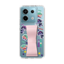 スリムプロテクションケース - STAND & RING RIBBON Sakura Pink［ キャンディーカリエス - ステッカー ］