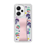 スリムプロテクションケース - STAND & RING RIBBON Sakura Pink［ キャンディーカリエス - ステッカー ］