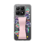 スリムプロテクションケース - STAND & RING RIBBON Sakura Pink［ キャンディーカリエス - ステッカー ］