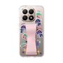 スリムプロテクションケース - STAND & RING RIBBON Sakura Pink［ キャンディーカリエス - ステッカー ］