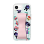 スリムプロテクションケース - STAND & RING RIBBON Sakura Pink［ キャンディーカリエス - みんな ］