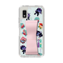 スリムプロテクションケース - STAND & RING RIBBON Sakura Pink［ キャンディーカリエス - みんな ］