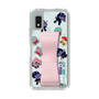 スリムプロテクションケース - STAND & RING RIBBON Sakura Pink［ キャンディーカリエス - みんな ］