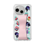 スリムプロテクションケース - STAND & RING RIBBON Sakura Pink［ キャンディーカリエス - みんな ］