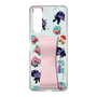 スリムプロテクションケース - STAND & RING RIBBON Sakura Pink［ キャンディーカリエス - みんな ］
