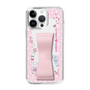 スリムプロテクションケース - STAND & RING RIBBON Sakura Pink［ エスターバニー - Love ］