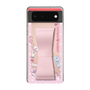 スリムプロテクションケース - STAND & RING RIBBON Sakura Pink［ エスターバニー - Love ］