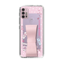 スリムプロテクションケース - STAND & RING RIBBON Sakura Pink［ エスターバニー - Love ］
