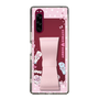 スリムプロテクションケース - STAND & RING RIBBON Sakura Pink［ エスターバニー - Love ］