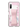 スリムプロテクションケース - STAND & RING RIBBON Sakura Pink［ エスターバニー - Love ］