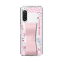 スリムプロテクションケース - STAND & RING RIBBON Sakura Pink［ エスターバニー - Love ］