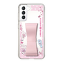 スリムプロテクションケース - STAND & RING RIBBON Sakura Pink［ エスターバニー - Love ］