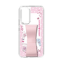 スリムプロテクションケース - STAND & RING RIBBON Sakura Pink［ エスターバニー - Love ］