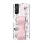 スリムプロテクションケース - STAND & RING RIBBON Sakura Pink［ エスターバニー - I Love Me ］