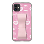 スリムプロテクションケース - STAND & RING RIBBON Sakura Pink［ エスターバニー - Pattern ］
