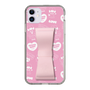 スリムプロテクションケース - STAND & RING RIBBON Sakura Pink［ エスターバニー - Pattern ］
