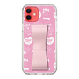 スリムプロテクションケース - STAND & RING RIBBON Sakura Pink［ エスターバニー - Pattern ］