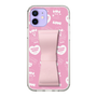スリムプロテクションケース - STAND & RING RIBBON Sakura Pink［ エスターバニー - Pattern ］