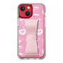 スリムプロテクションケース - STAND & RING RIBBON Sakura Pink［ エスターバニー - Pattern ］