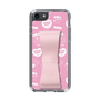 スリムプロテクションケース - STAND & RING RIBBON Sakura Pink［ エスターバニー - Pattern ］