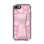 スリムプロテクションケース - STAND & RING RIBBON Sakura Pink［ エスターバニー - Pattern ］