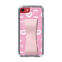 スリムプロテクションケース - STAND & RING RIBBON Sakura Pink［ エスターバニー - Pattern ］