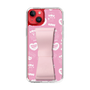 スリムプロテクションケース - STAND & RING RIBBON Sakura Pink［ エスターバニー - Pattern ］