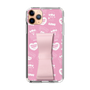 スリムプロテクションケース - STAND & RING RIBBON Sakura Pink［ エスターバニー - Pattern ］