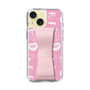 スリムプロテクションケース - STAND & RING RIBBON Sakura Pink［ エスターバニー - Pattern ］
