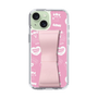 スリムプロテクションケース - STAND & RING RIBBON Sakura Pink［ エスターバニー - Pattern ］