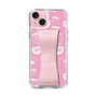スリムプロテクションケース - STAND & RING RIBBON Sakura Pink［ エスターバニー - Pattern ］