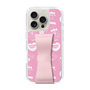 スリムプロテクションケース - STAND & RING RIBBON Sakura Pink［ エスターバニー - Pattern ］